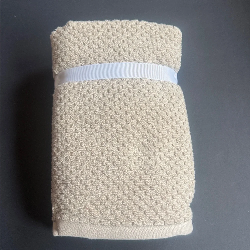 2pc ECOEXISTENCE Bamboo Zero Twist Loops Hand Towel Set - FGChiffon